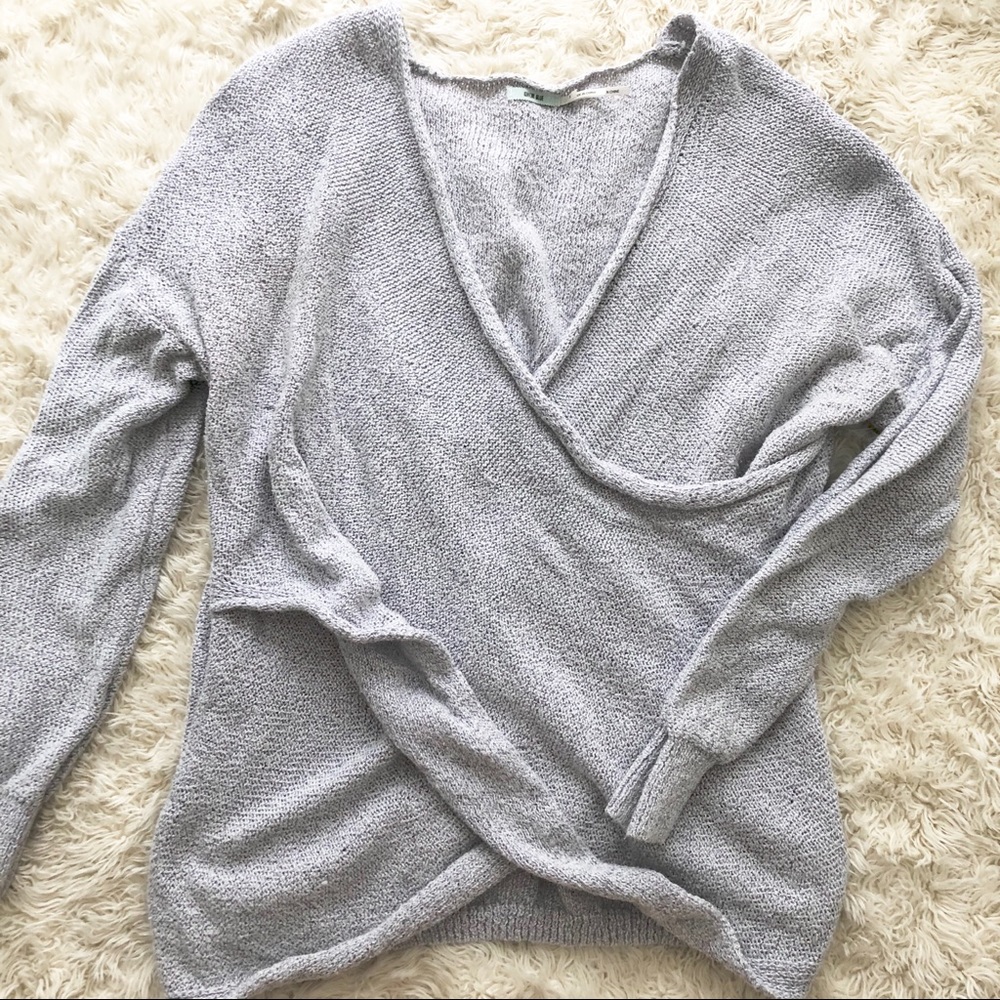Urban Outfitters Kimchi Blue Wrap Sweater
